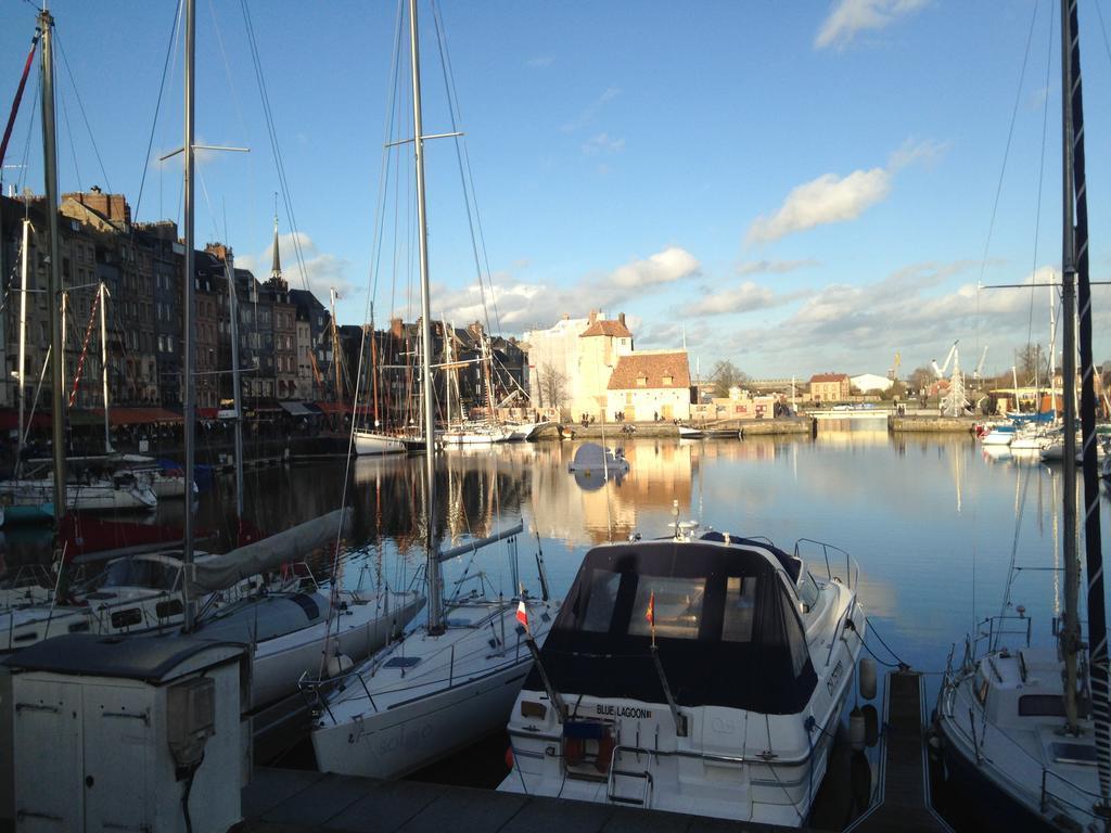 Cote Saint-Leonard - Honfleur Appartement Kamer foto